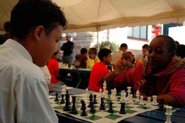 Kenya junior players at a past national event.