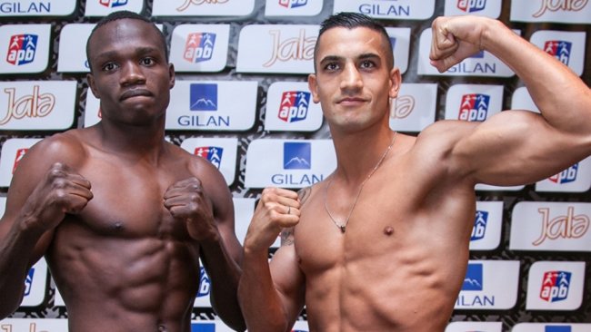 Rayton Okwiri knocked out the Austrian in his pre-ranking bout in Baku.(Photo:AIBA)