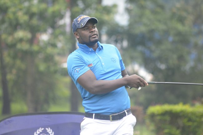 Nelson Simwa attributed his loss to poor driving in the front nine. (Photo Courtesy)