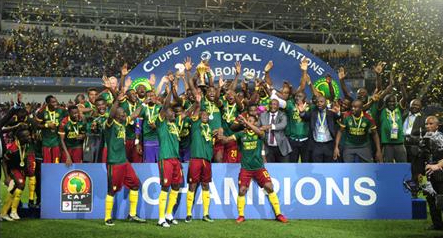 Cameroon came from one goal down to with the continental title by beating Egypt 2-1. (Photo Courtesy)