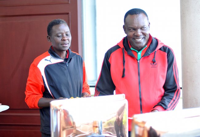 Kenya Pipeline coach Robert Munala and Margaret Indakala were outdone by David Lung'aho in Monastir, Tunisia).