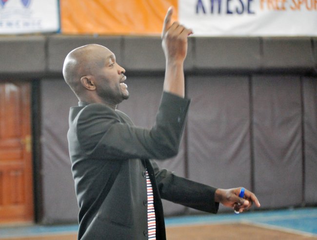 Ben Oluoch, Nairobi’s head coach rated Kampala high saying his team remains the underdog. (Photo by Shutterspeed)