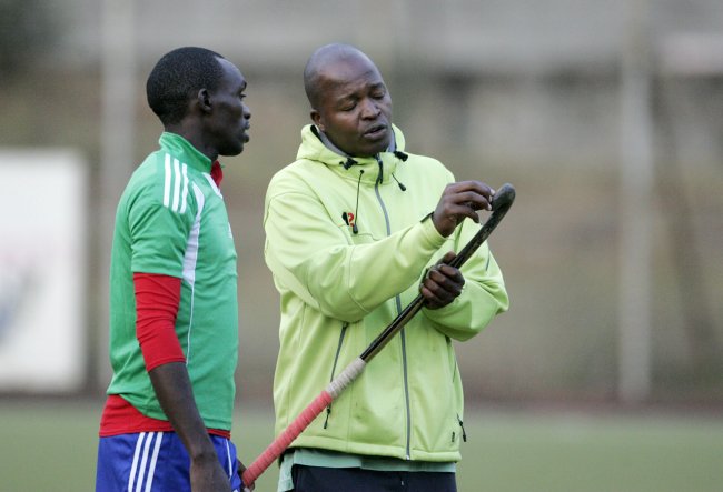 Moses Kagochi has a plan when Kenyatta University play against Parklands Sports Club. (Photo by Shutterspeed)