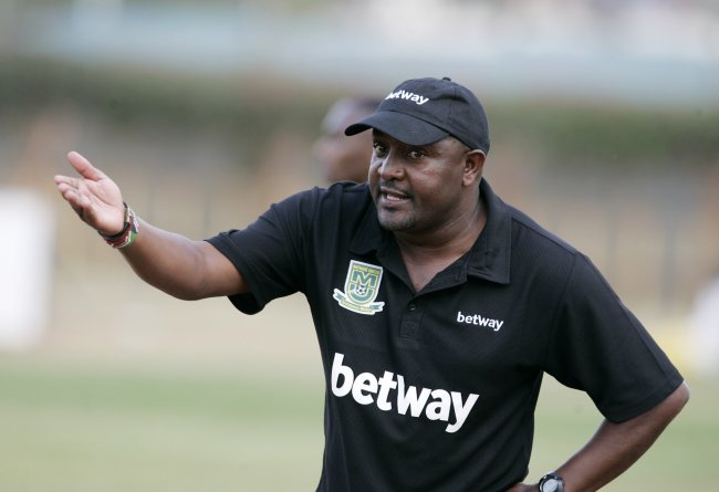 Francis Kimanzi assures Mathare United will not be relegated after beating Gor Mahia home and away. (SNA. File Photo)