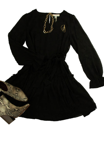 Optical Illusion Dress in Jade